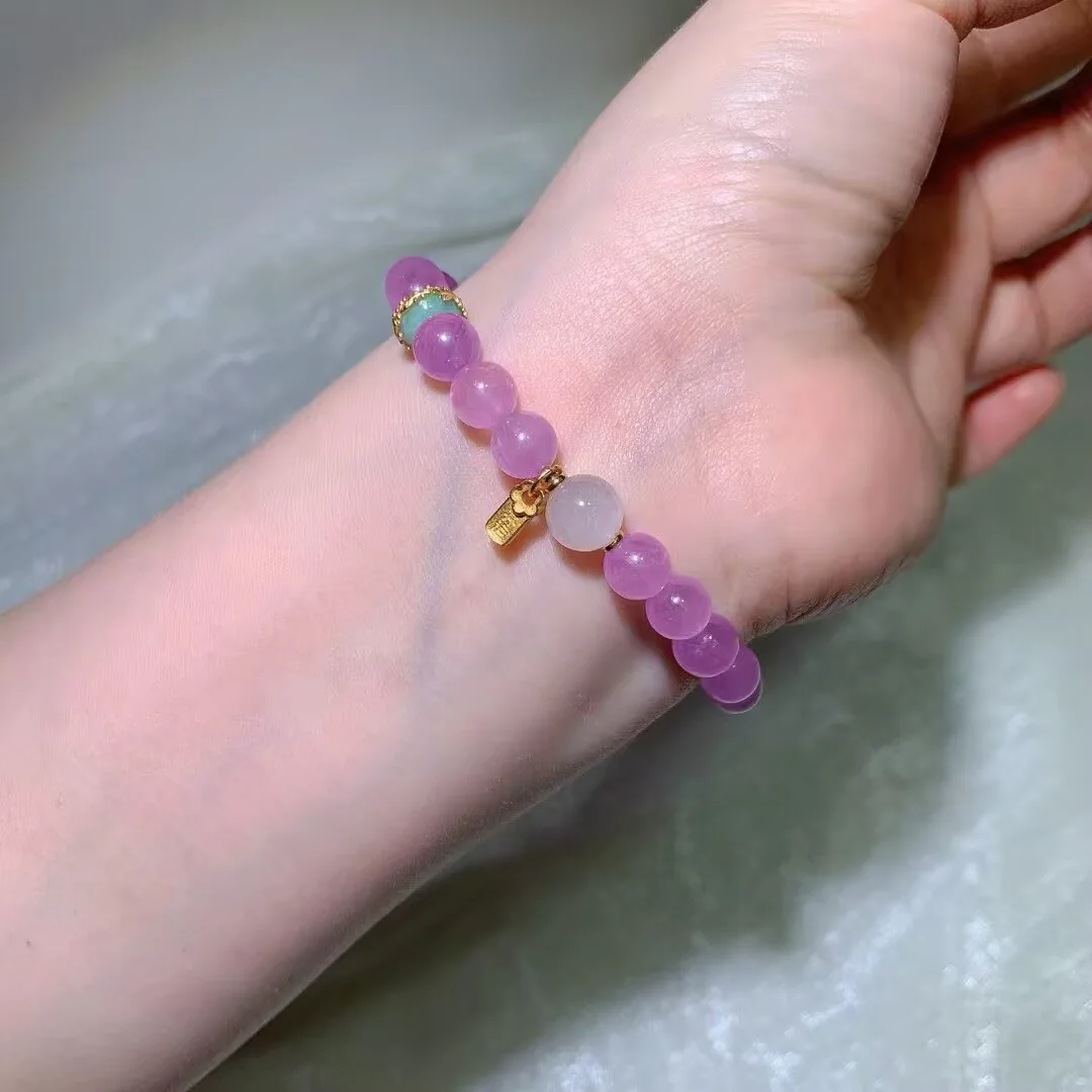 キャッツアイクンツァイト ブレスレット · タグチャーム · 7.8mm