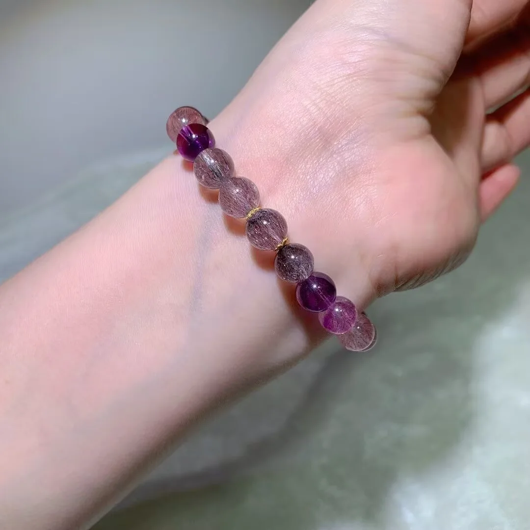 슈퍼 세븐 팔찌 · 투각 비즈 · 8.6mm