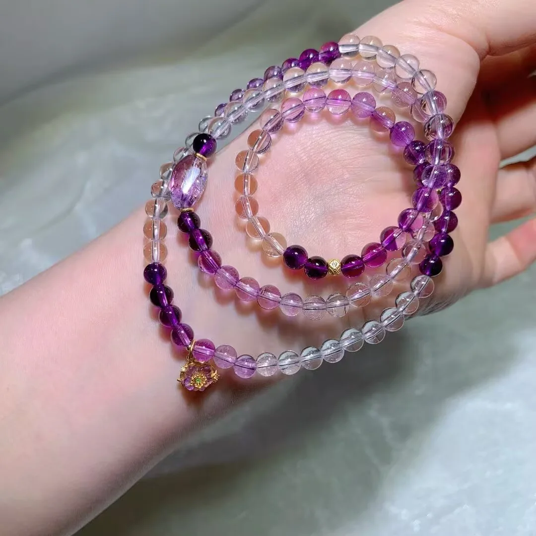 Super Seven Multi-Wrap Bracelet · 5.8mm